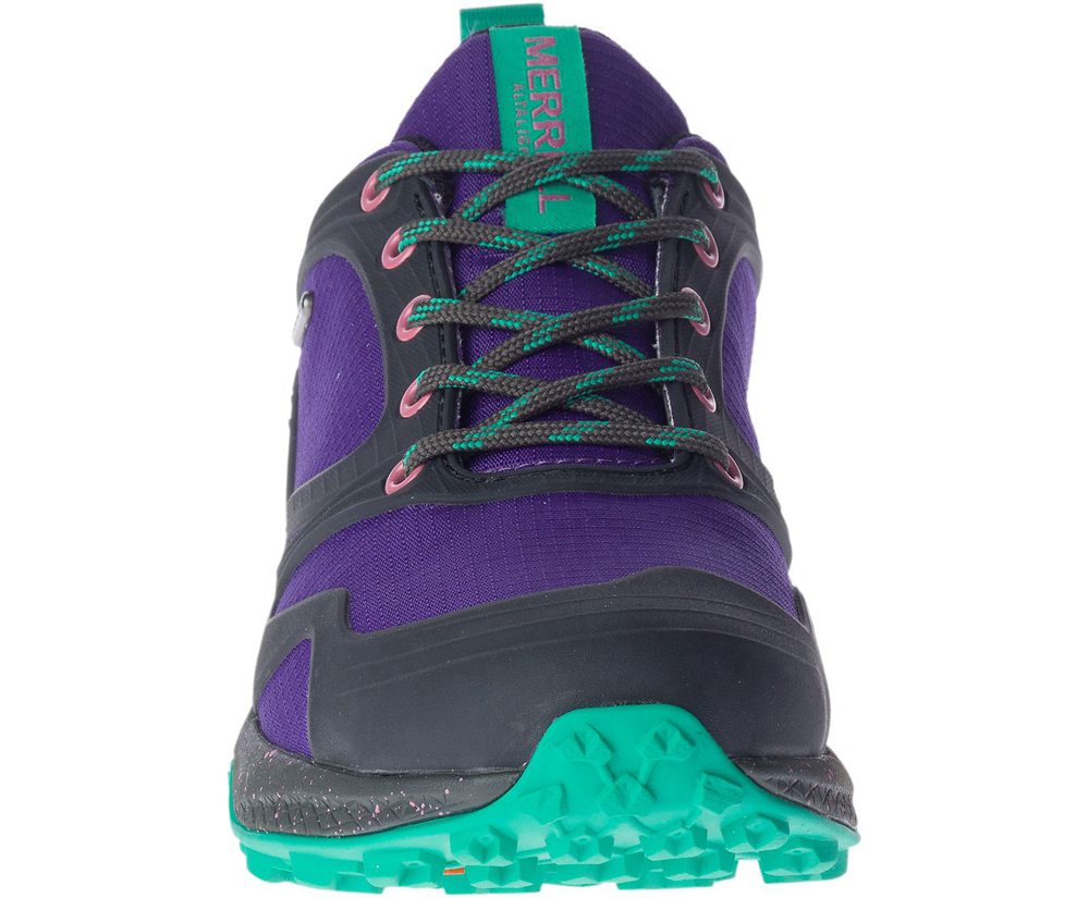 Merrell Hiking Shoes Purple/Black - Altalight Waterproof - Womens 07JKWZCVN